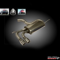 Milltek Catback for Audi A3 2.0T 2WD & VW MK5 2.0T Golf 