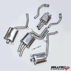 Milltek Resonated Catback for Audi Audi S5 Cabriolet 3.0 TFSI quattro S tronic