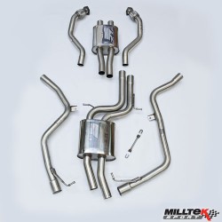Milltek Non-Resonated Catback for Audi S5 Cabriolet 3.0 TFSI quattro S tronic