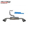 Milltek Quad Outlet Catback for Audi TT 2.0 TFSI 2WD