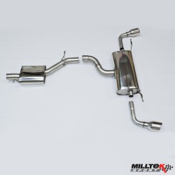 Milltek Resonated Dual Outlet Catback for Audi TT 3.2 Quattro
