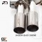 4x90mm Meisterschaft Stainless - GTC (EV Control) Exhaust for BMW F32 435i and 435xi Models