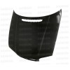 OEM-style carbon fiber hood for 1999-2002 BMW E46 4DR, pre LCI