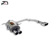 Supersprint 080 Dual Rear Section Muffler for BMW | E46 | 325i | 325ci | 330i | 330ci | 