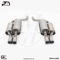 4X90mm Meisterschaft Titanium - GTS Ultimate Performance Exhaust for BMW E63/E64 M6 (Coupe / Convertible)