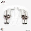 4X120X80mm Meisterschaft Stainless - GTS Ultimate Performance Exhaust for BMW E60 M5 