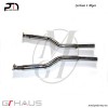 Section 1 Stainless Steel Pipes by Meisterschaft for BMW E60 M5 
