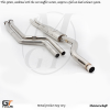 Meisterschaft Stainless SR Catalytic Converter Back Bolt on Pipes for BMW E90/E91 325i & 325xi