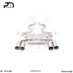 4X83 Meisterschaft Stainless - HP Touring Exhaust for BMW E90 M3