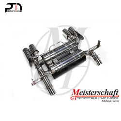 4X83 Meisterschaft Stainless - GT2 Racing Exhaust for BMW E90 M3