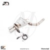 2x83mm Meisterschaft Stainless - GTC (EV Control) Exhaust for BMW F10; 523i & 528i Inline 6 cylinder