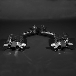 Capristo Complete Valve Controlled Rear Section Exhaust System for Bentley Continental