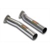 Supersprint 2x Ø80mm Cat delete Front pipes for Bentley Continental GT | GTC | Supersports | GT Speed