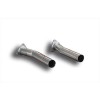 Supersprint 2x Ø70mm Cat delete Front pipes for Bentley Continental GT | GTC