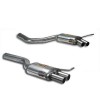 Supersprint 2x Ø70mm Non-Valved Sport Rear Mufflers for Bentley Continental GT | GTC 