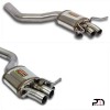 Supersprint 2x Ø80mm Valved Sport Rear Mufflers for Bentley Continental GT | GTC | Supersports | GT Speed 