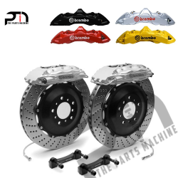 380x28 Drilled Rear Big Brake Kit by Brembo for Porsche | 996 | 997 | C2 | C4 | C4S | TURBO | 996 GT2 | 996 GT3