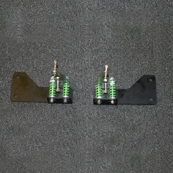 Capristo Bracket Kit for OEM muffler for Ferrari 430