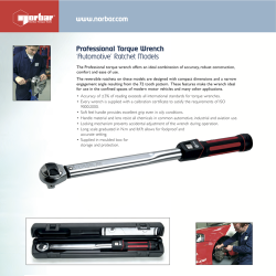 Model 200 Torque Wrench by Norbar Torque Tools 