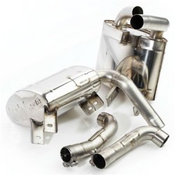 Tubi Style Mufflers for Porsche 997.1 Carrera 2 | Carrera 2S | Carrera 4 | Carrera 4S