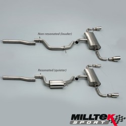 Milltek 2.75" Catback for VW MK6 Golf 2.0T