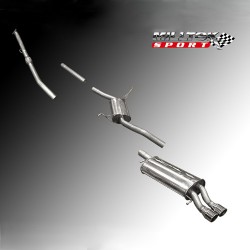 Milltek Catback Exhaust for Volkswagen B5 Passat 1.8T Saloon - Estate